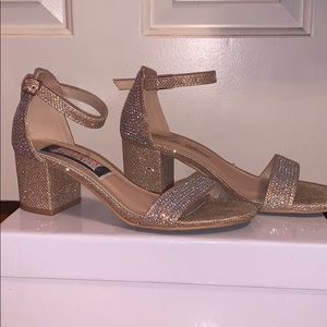 Champagne/ Rose Gold Heels